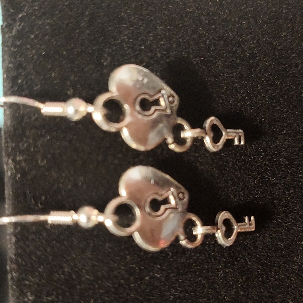 Key to my Heart Earrings with key